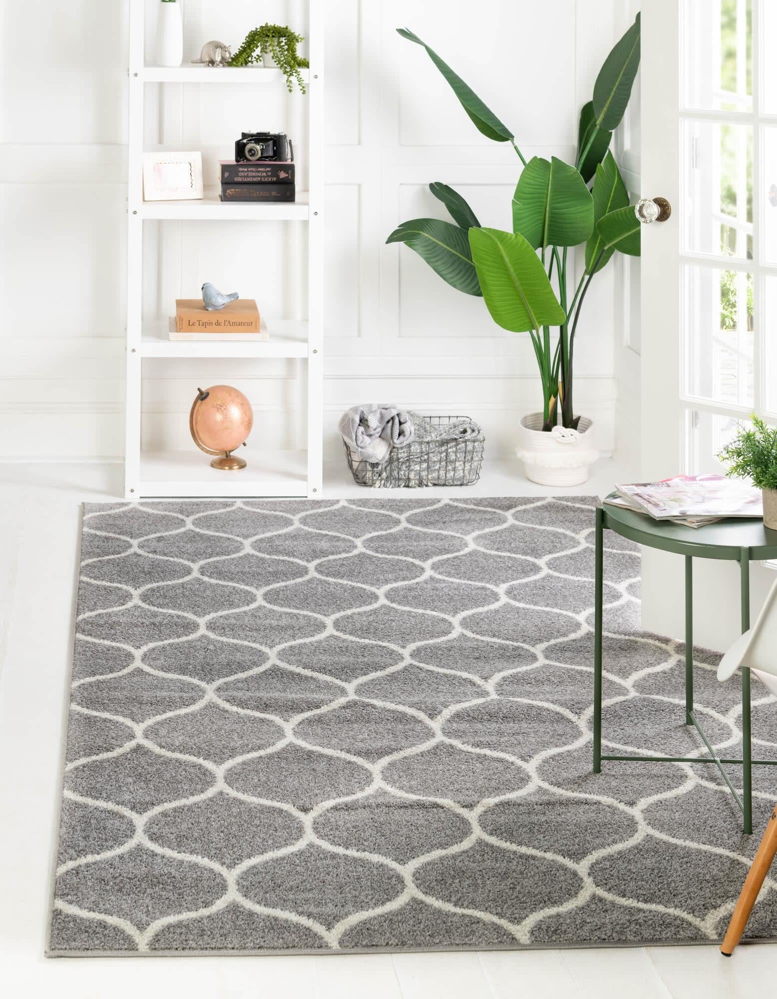Amazon.com: Unique Loom Trellis Frieze Collection Area Rug